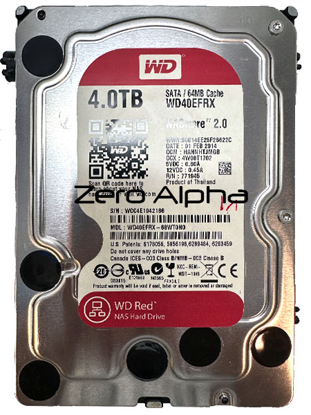 western digital wd40efrx-68wt0n0 data recovery