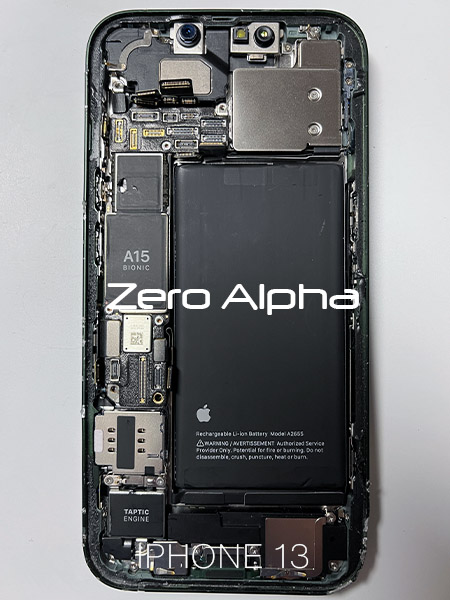 apple iphone 13 driven over by car data recovery