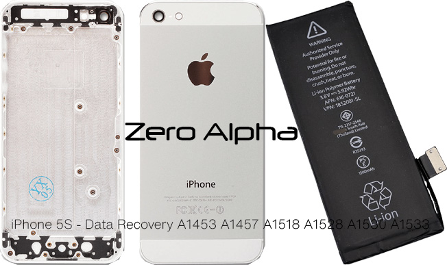 iPhone 5S - Data Recovery A1453 A1457 A1518 A1528 A1530 A1533