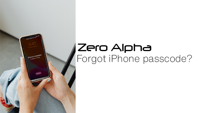 Forgot iPhone passcode