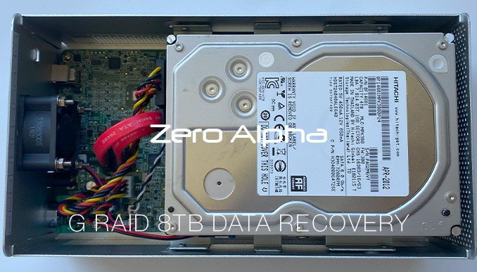g raid with thunderbolt 8tb data recovery raid dissasembly