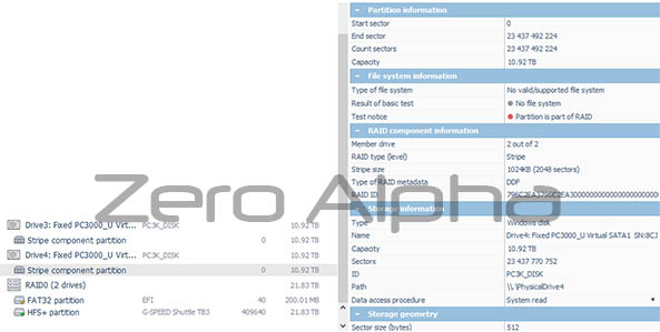 g-speed raid settings