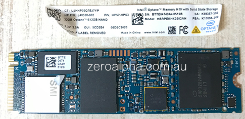 Intel optane data recovery HBRPEKNX0202AH