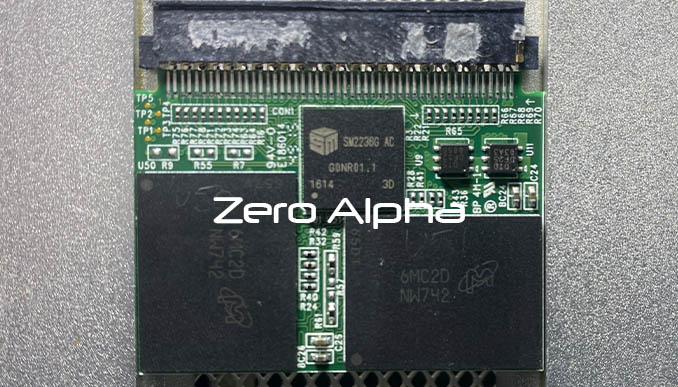 sm2236g-ac lexar compact flash data recovery with 4 bga-152