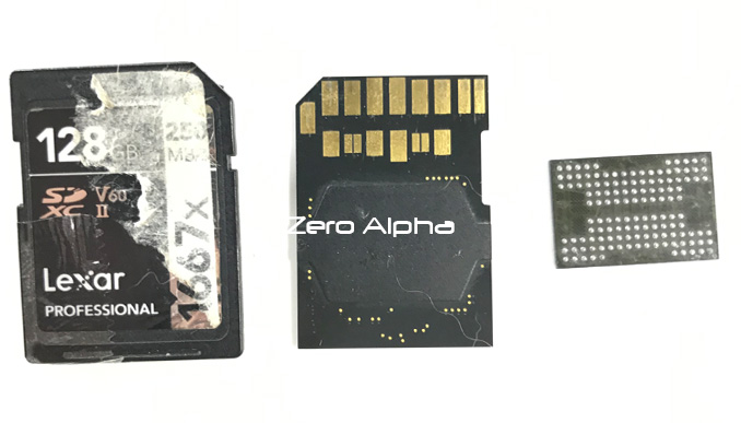 lexar professional 128gb SD card not working data recovery