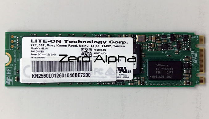 Lite-on CV-8B256 SSD data recovery