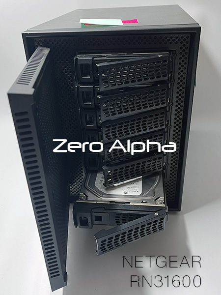 netgear advanced network storage rn31600 rnd 6c data recovery front