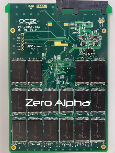 ocz pcb-0051-x04-08-2010 data recovery bottom