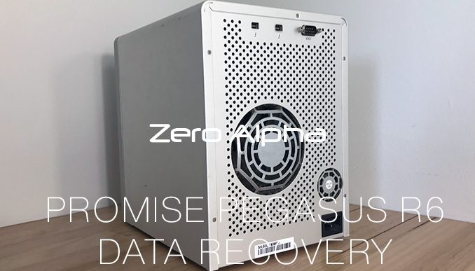 promise pegasus r6 rear view data recovery