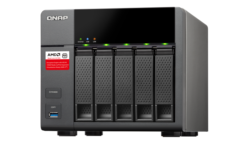 qnap 5 bay nas data recovery