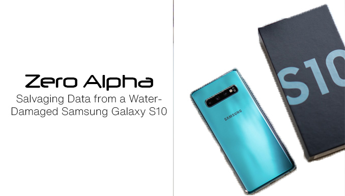 Salvaging Data from a Water-Damaged Samsung Galaxy S10Salvaging Data from a Water-Damaged Samsung Galaxy S10