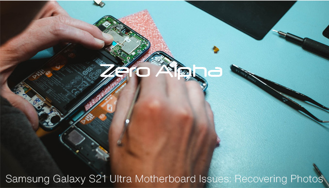 Samsung Galaxy S21 Ultra - Data Recovery SM-G998B