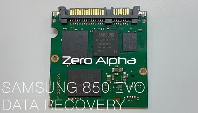 Samsung 850 Evo S4LN062X01-Y030 data recovery