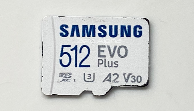 samsung 512 evo plus microsd a2 v30 data recovery