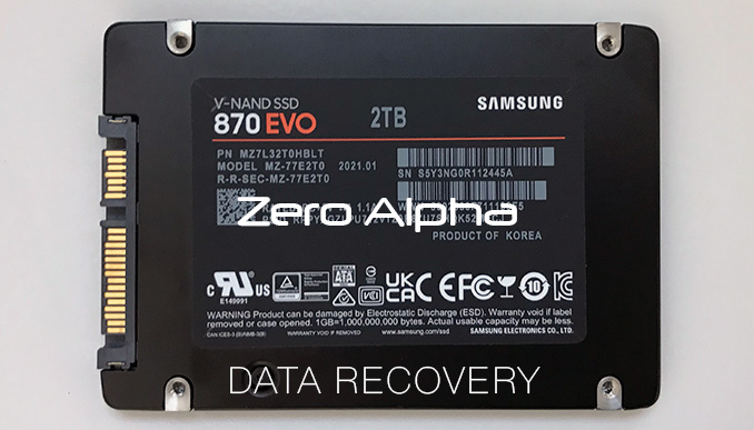 samsung 870evo 2tb mz7l32t0hblt mz77e2t0 2021.01 data recovery bad sectors