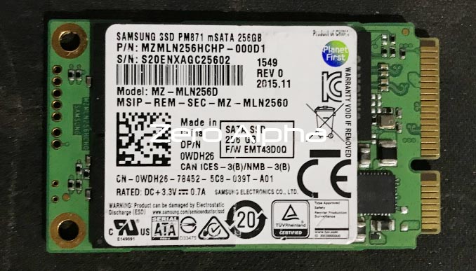 samsung pm871 msata ssd data recovery