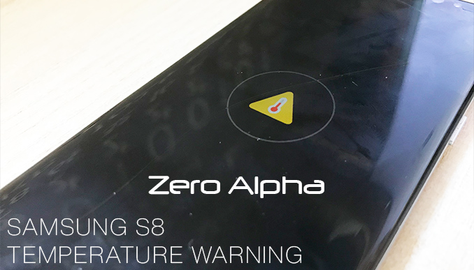 Samsung Galaxy S8 Showing Battery Temperature Warning after LCD replacement