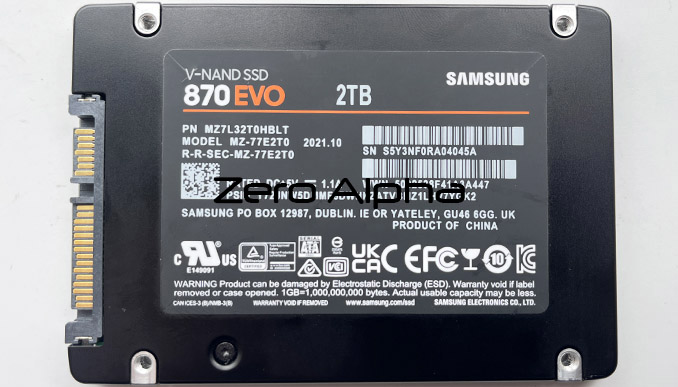Samsung SSD 870 data recovery