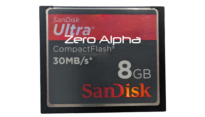 sandisk ultra compact flash data recovery