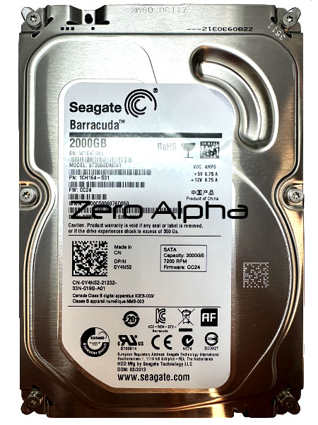 seagate ST2000DM001 computer drive data recovery
