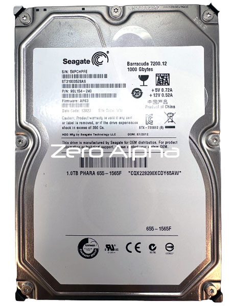 seagate ST31000528AS clicking data recovery