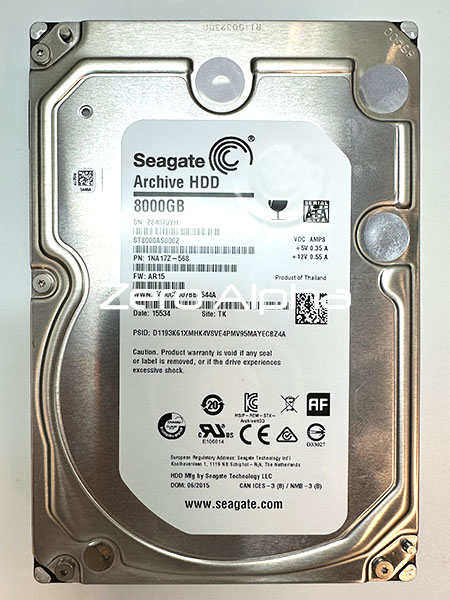 seagate archive ST8000AS0002 hard drive data recovery