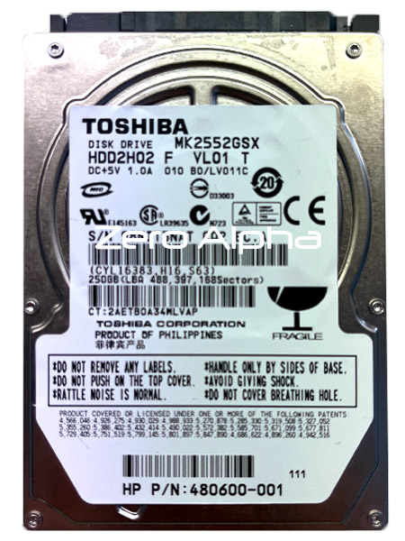 toshiba mk2552gsx data recovery