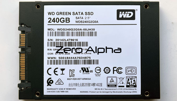 wd green 240gb sata ssd data recovery