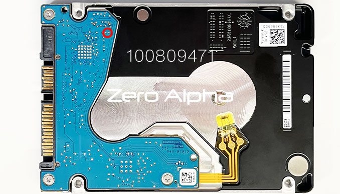 Seagate PCB 100809471 Shorting Points Data Recovery